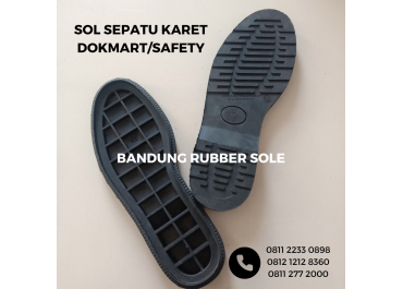 Jual Outsole Karet Dokmart - Sol Karet Untuk Sepatu Dokmart, Sepatu Safety